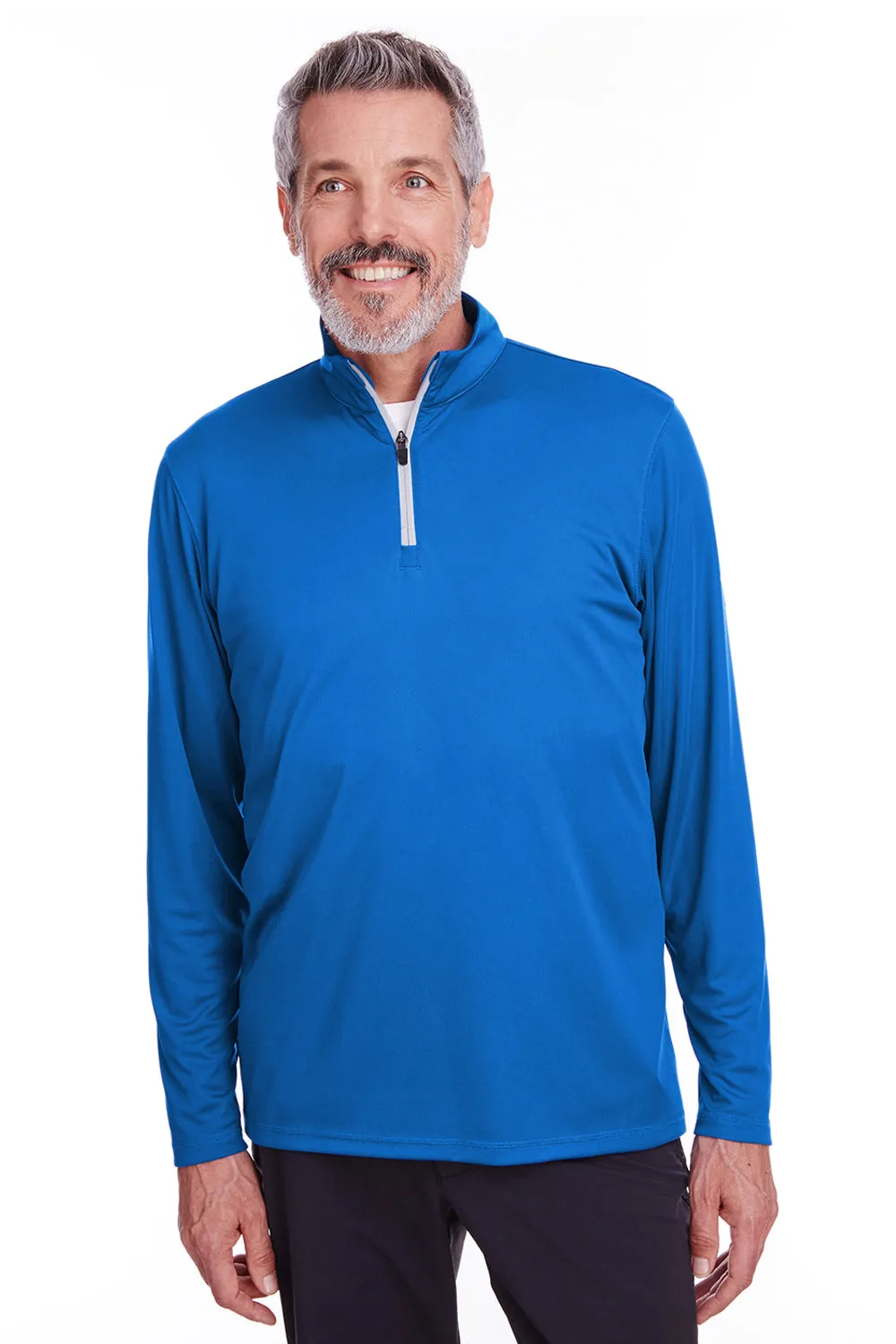 Puma Mens Icon Performance Moisture Wicking 1/4 Zip Sweatshirt - Lapis Blue  Choose your new Clothing Puma