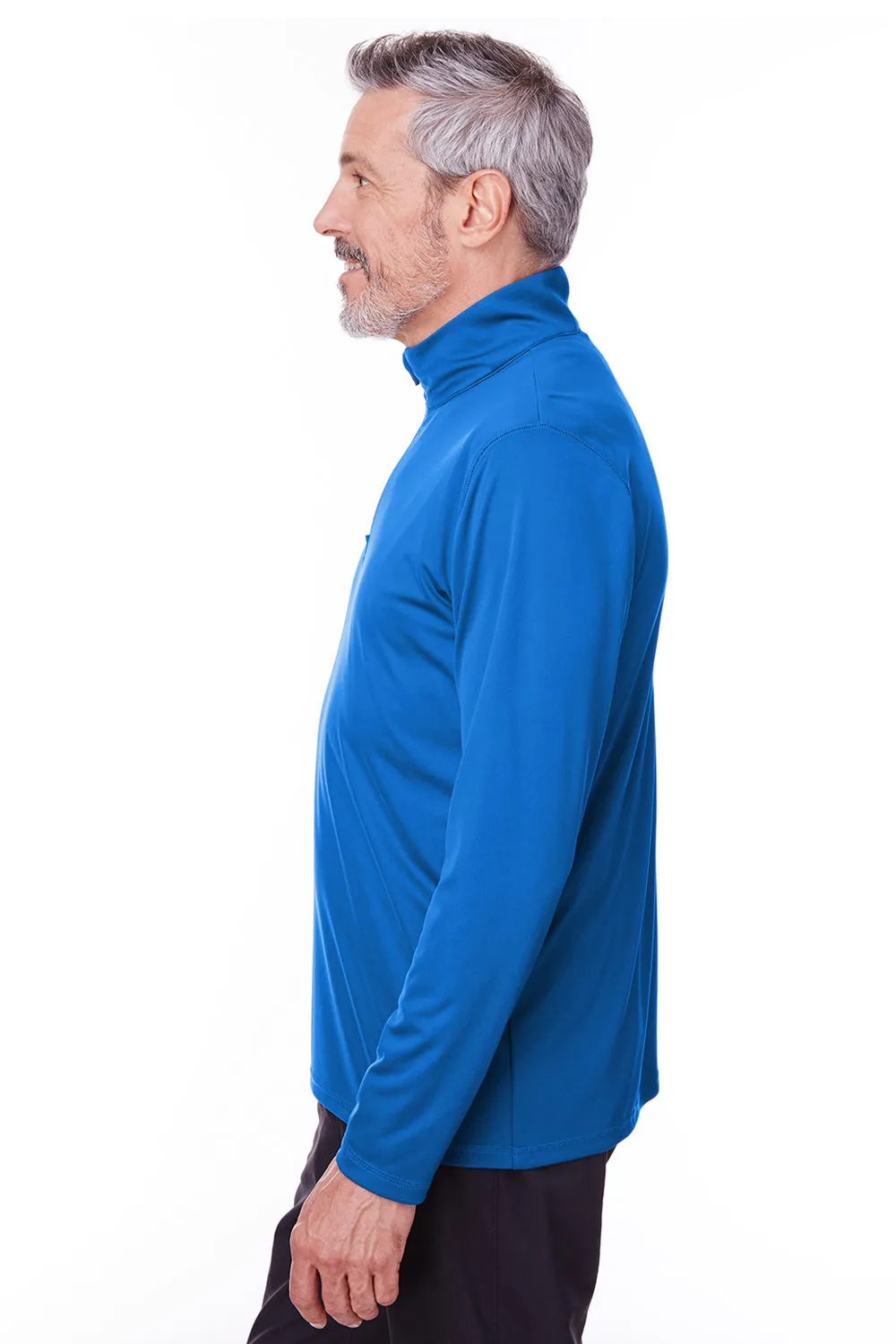 Puma Mens Icon Performance Moisture Wicking 1/4 Zip Sweatshirt - Lapis Blue  Choose your new Clothing Puma