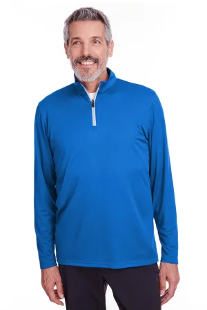 Puma Mens Icon Performance Moisture Wicking 1/4 Zip Sweatshirt - Lapis Blue  Choose your new Clothing Puma