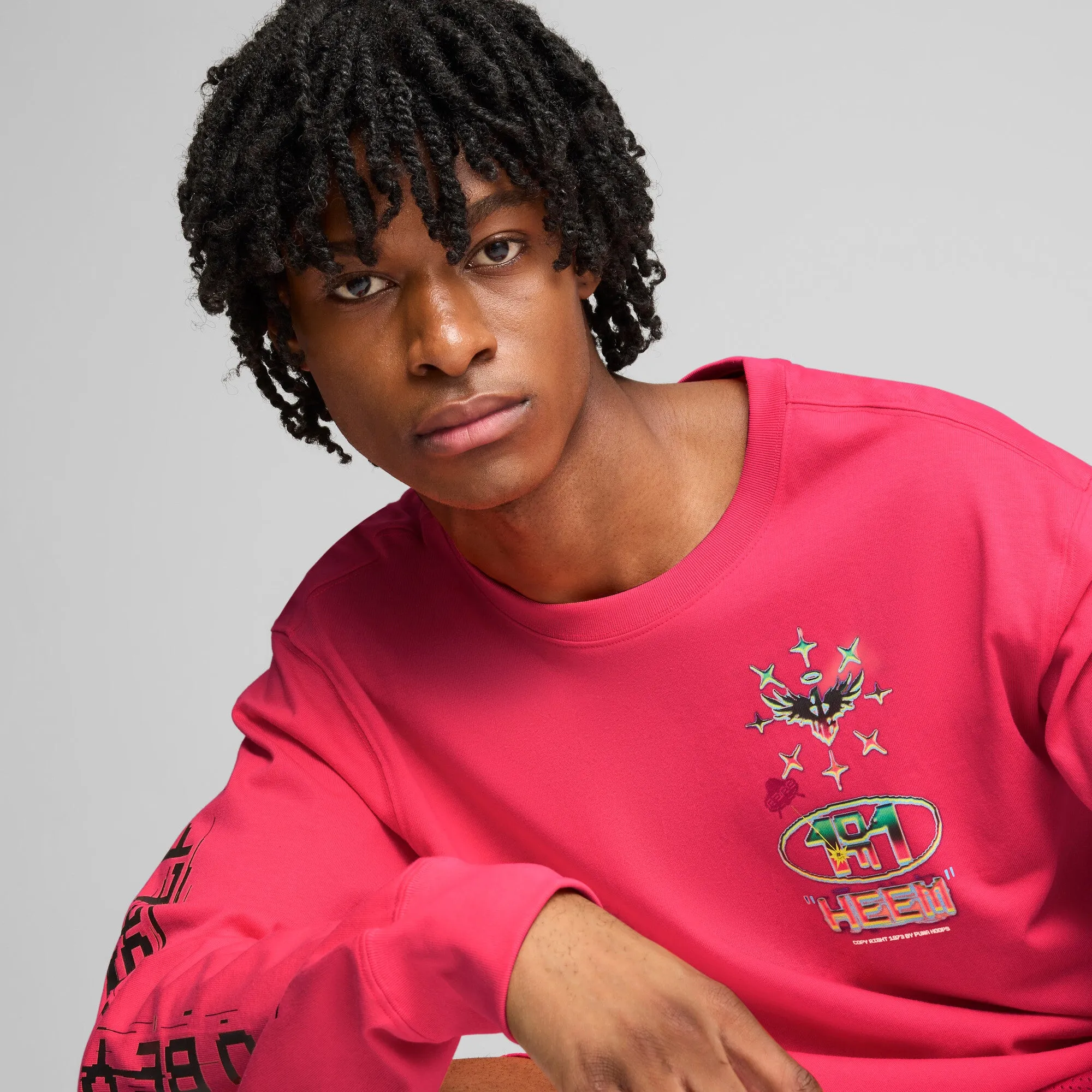 PUMA Men's x LAMELO BALL 1Love Long Sleeve Basketball Tee