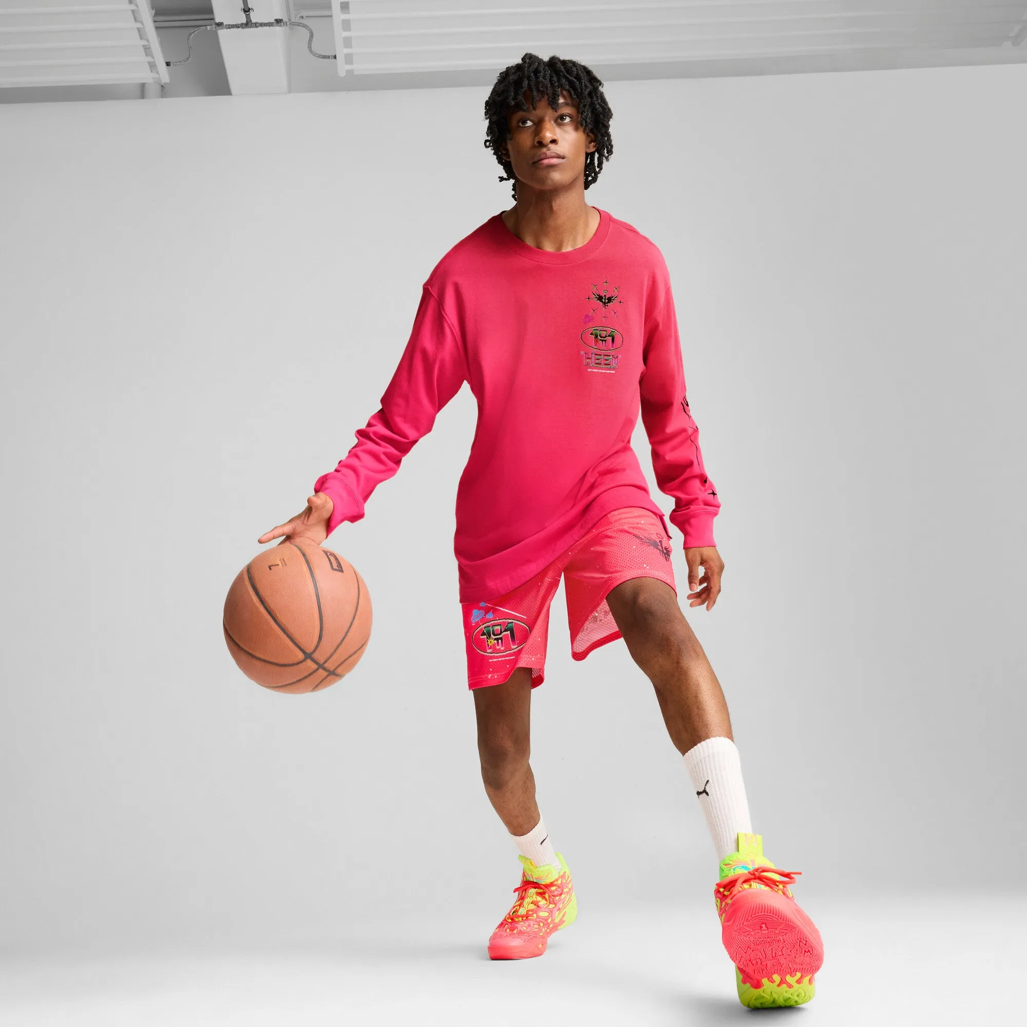PUMA Men's x LAMELO BALL 1Love Long Sleeve Basketball Tee