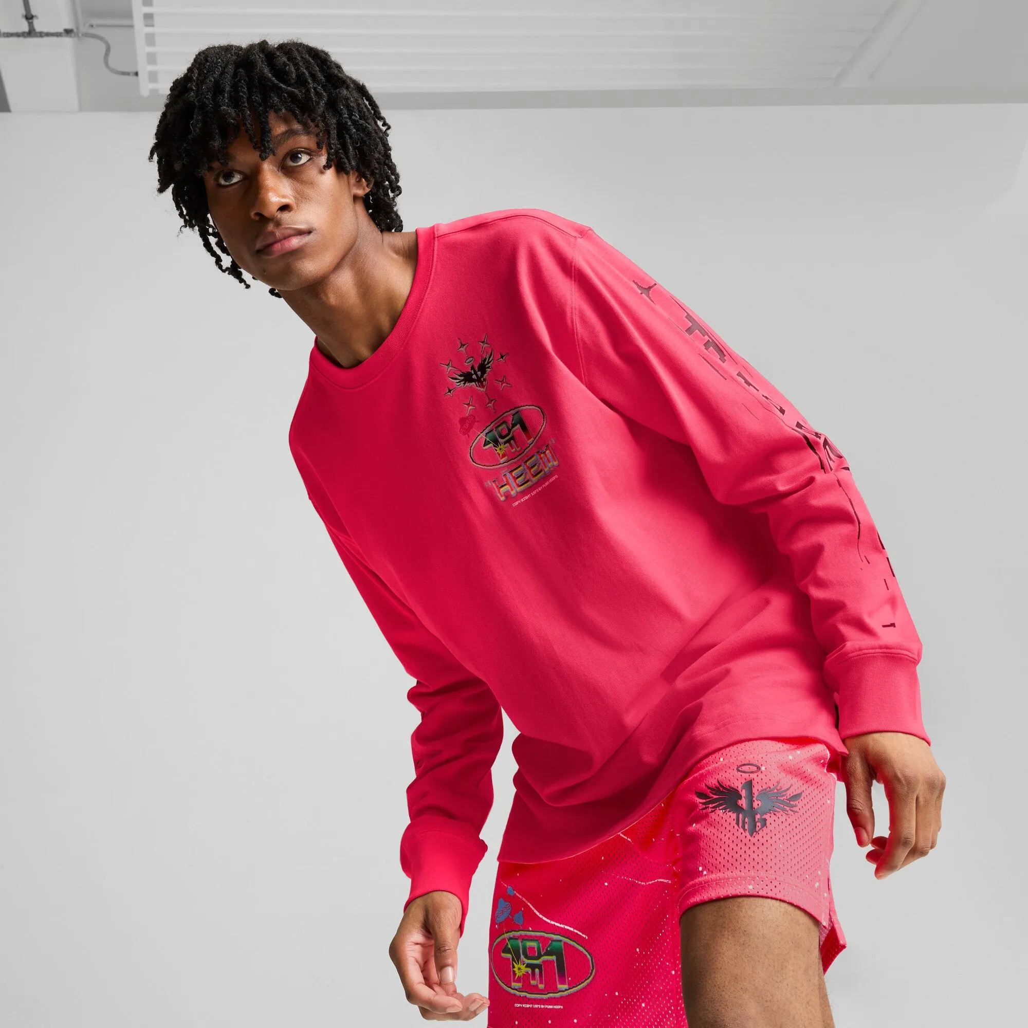 PUMA Men's x LAMELO BALL 1Love Long Sleeve Basketball Tee