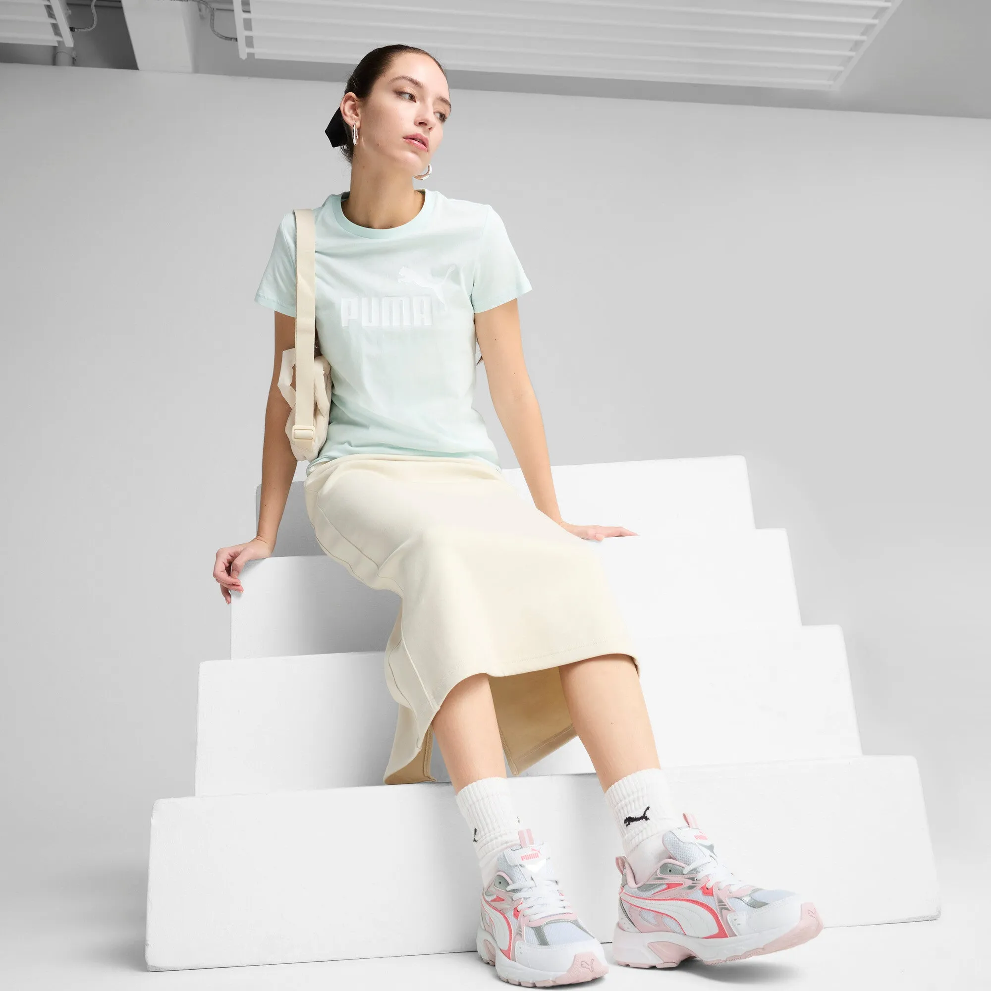 PUMA Women's ESS No. 1 Logo Tee