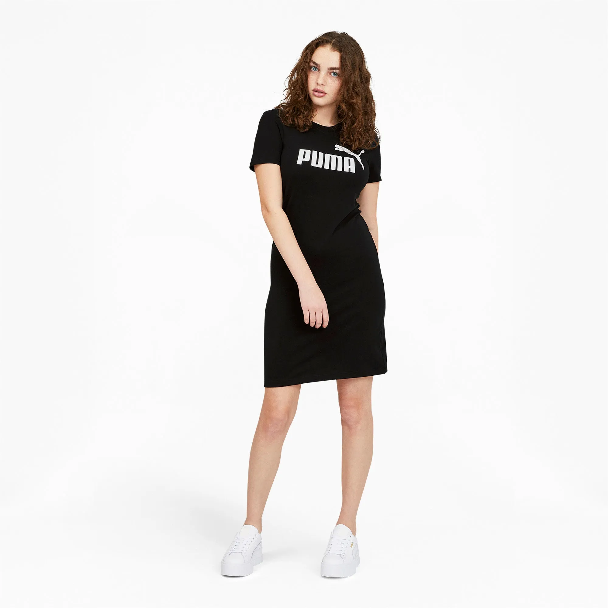 PUMA Women's Essentials Slim Fit Tee Dress