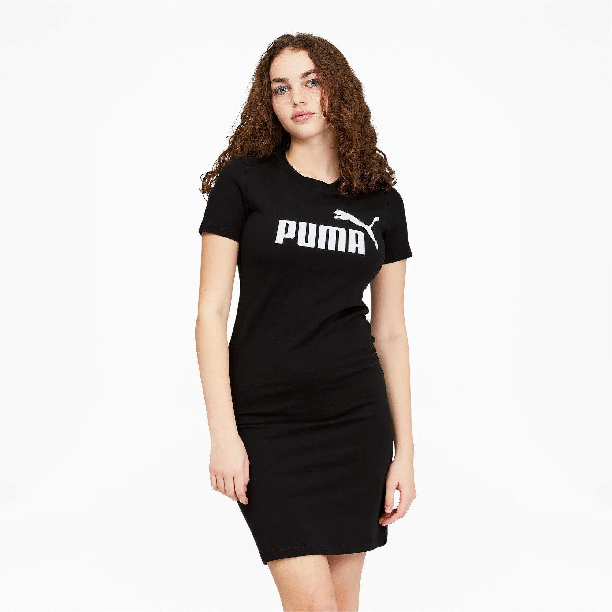 PUMA Women's Essentials Slim Fit Tee Dress