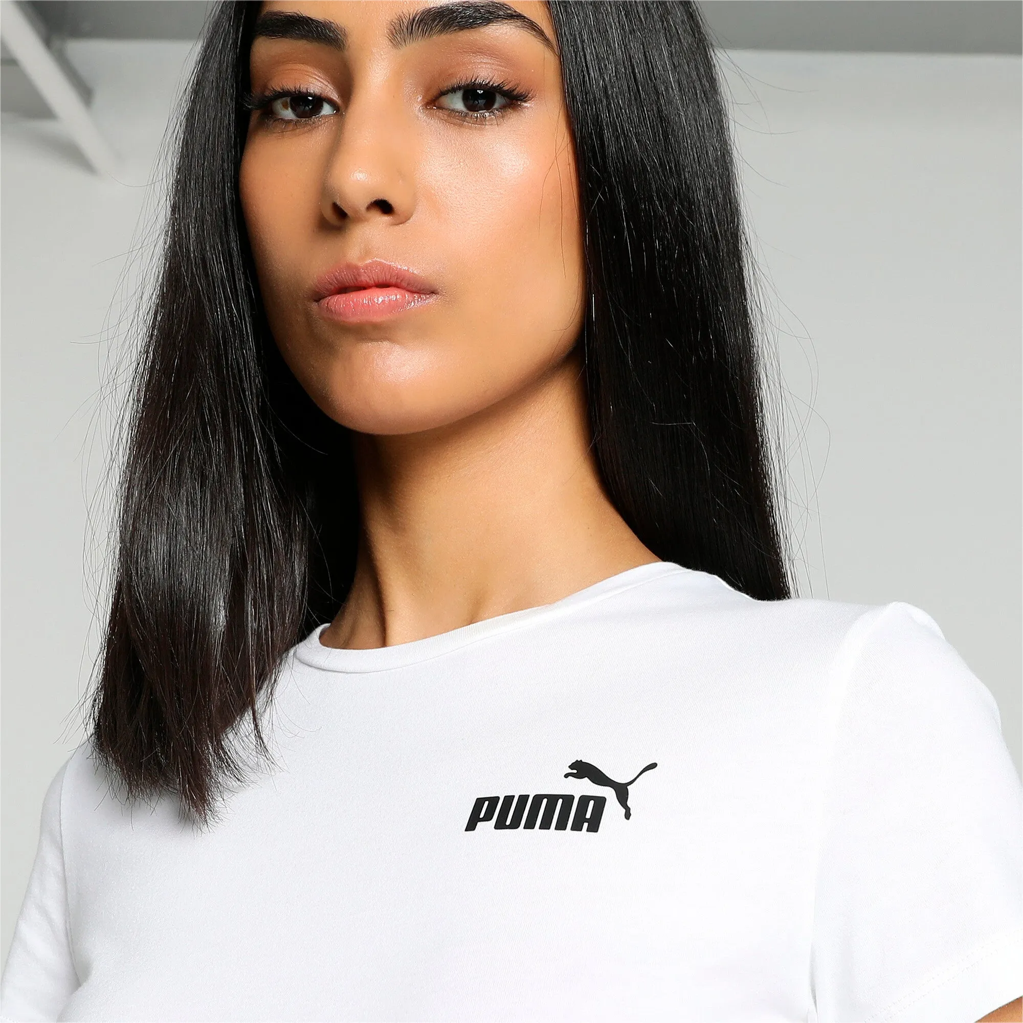 PUMA Women's Essentials Small Logo Tee