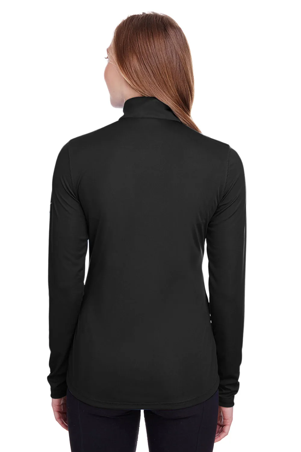 Puma Womens Icon Performance Moisture Wicking Full Zip Sweatshirt - Black