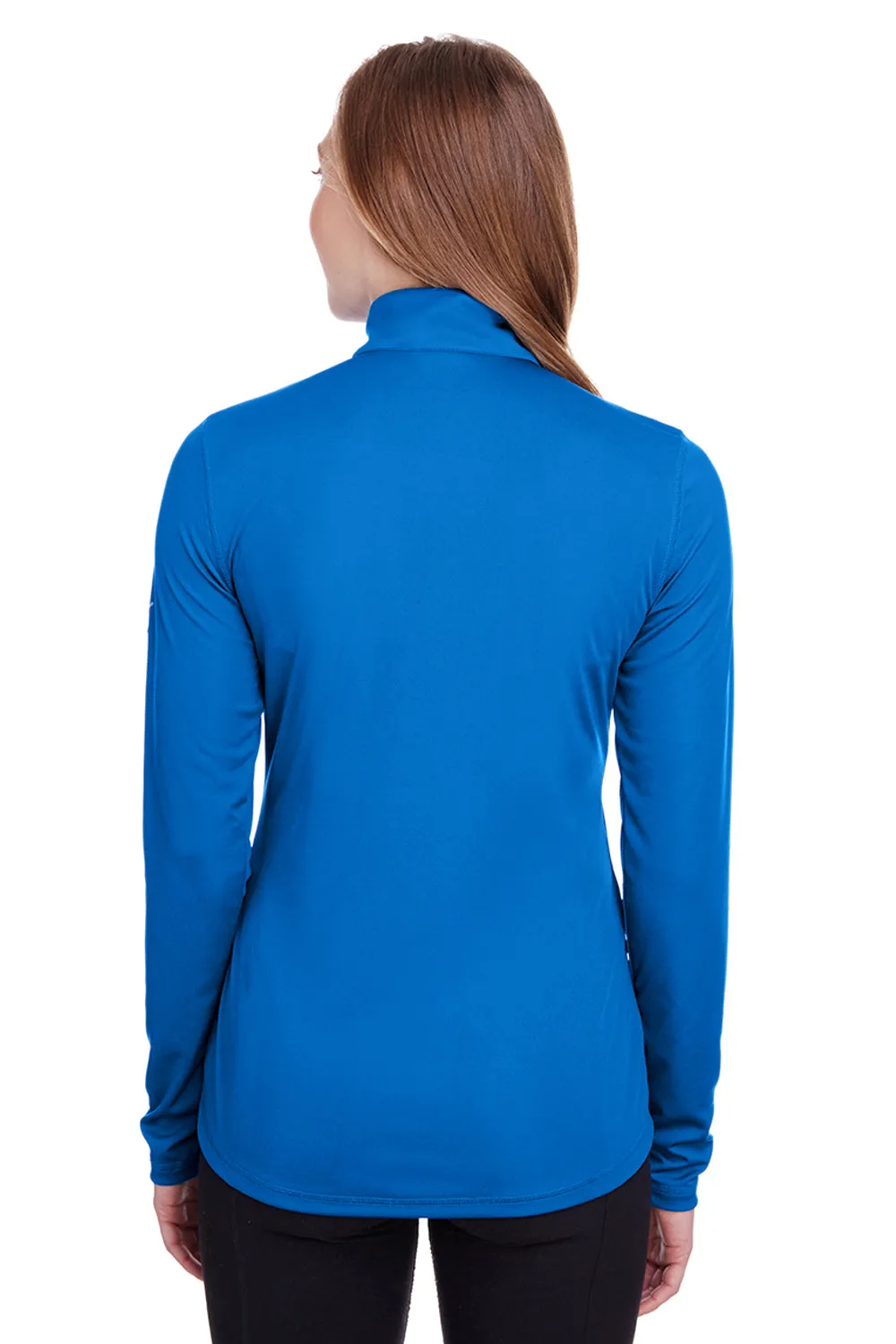 Puma Womens Icon Performance Moisture Wicking Full Zip Sweatshirt - Lapis Blue