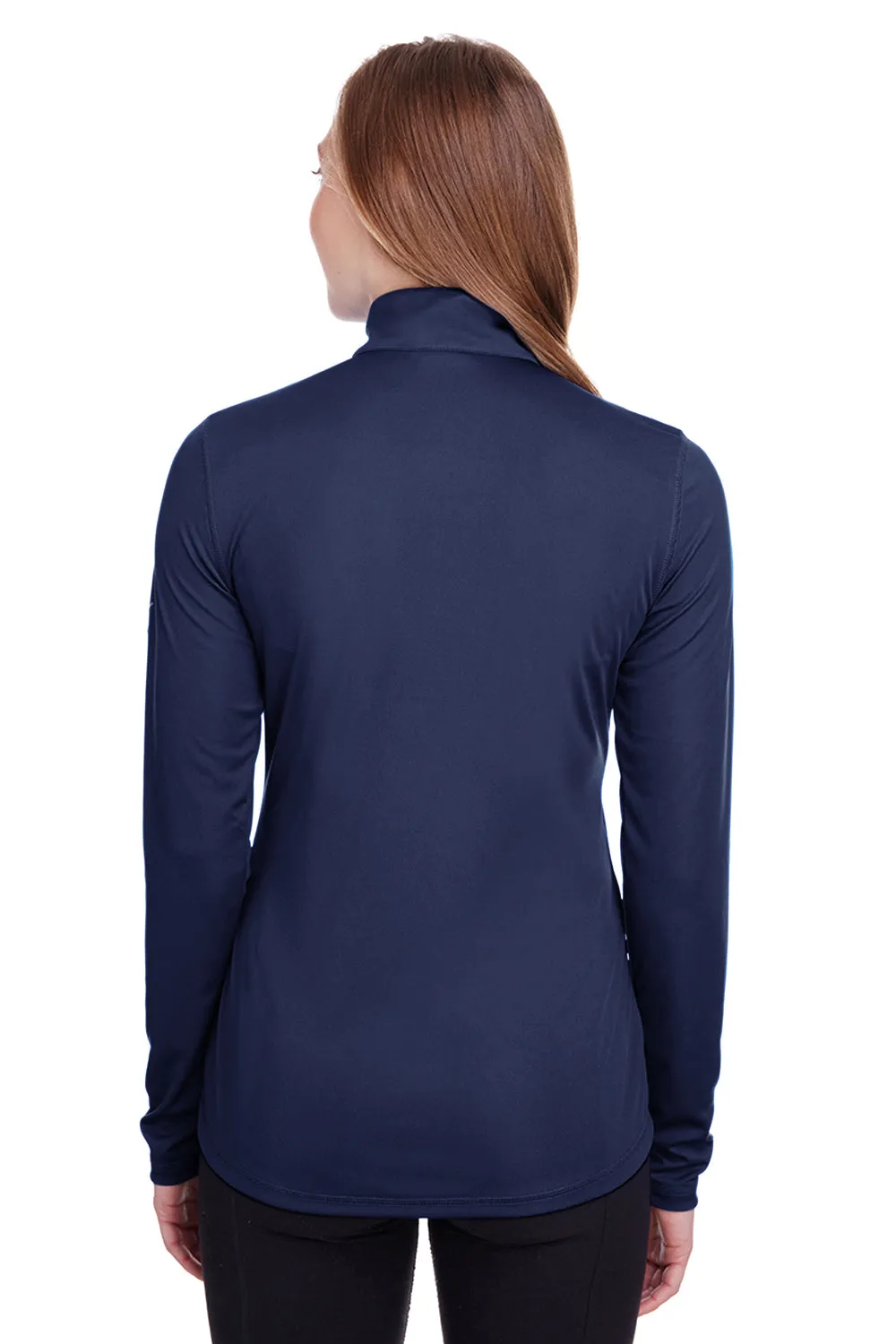 Puma Womens Icon Performance Moisture Wicking Full Zip Sweatshirt - Peacoat Blue  Choose your new Clothing Puma