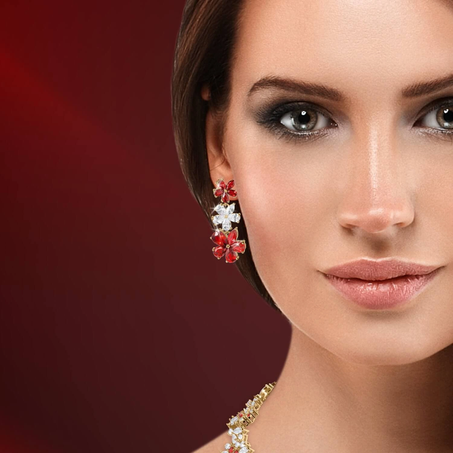 Red Cardinal Earrings