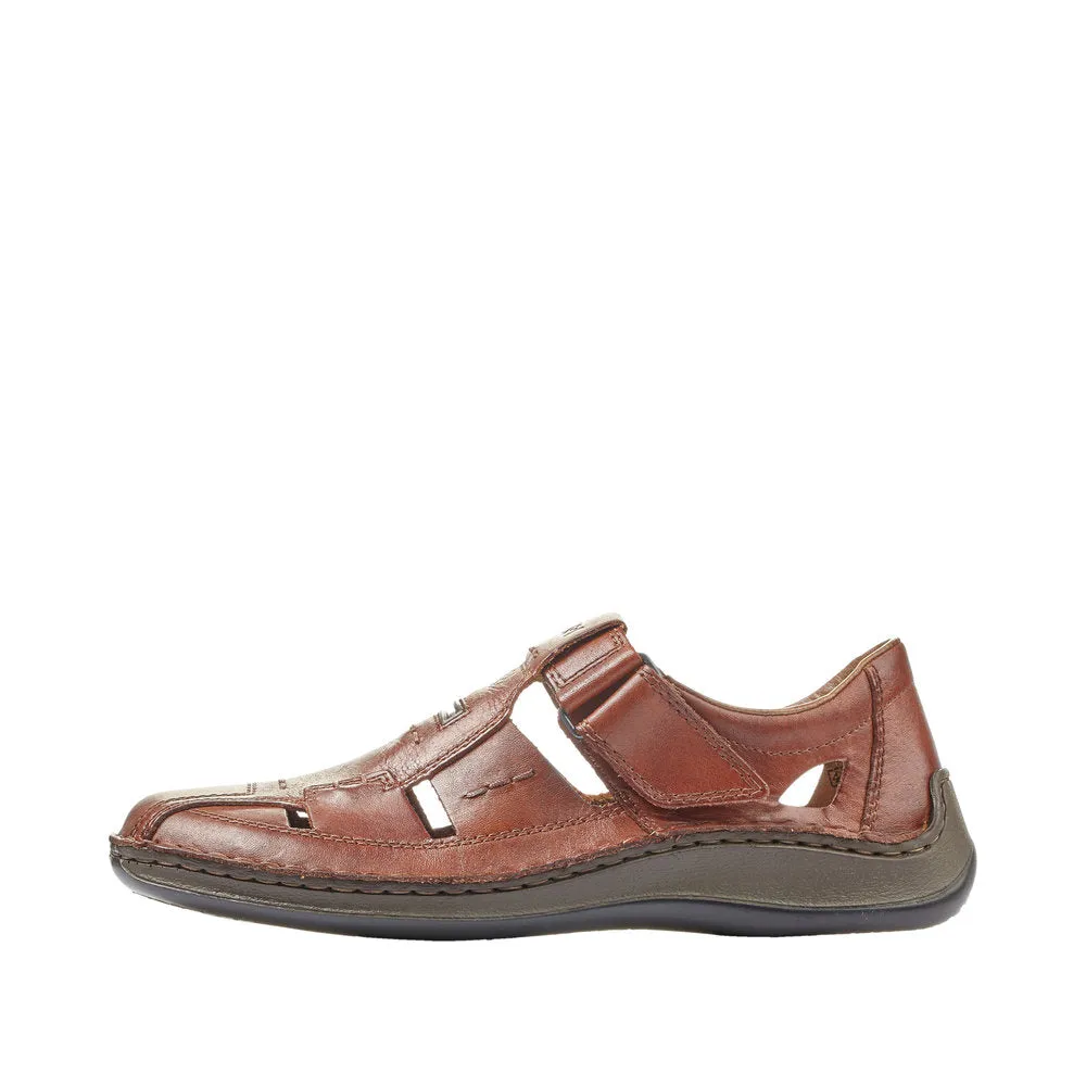 Rieker Shoes 05284-24 Amaretto Fisherman