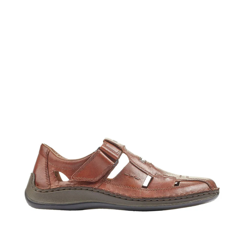 Rieker Shoes 05284-24 Amaretto Fisherman