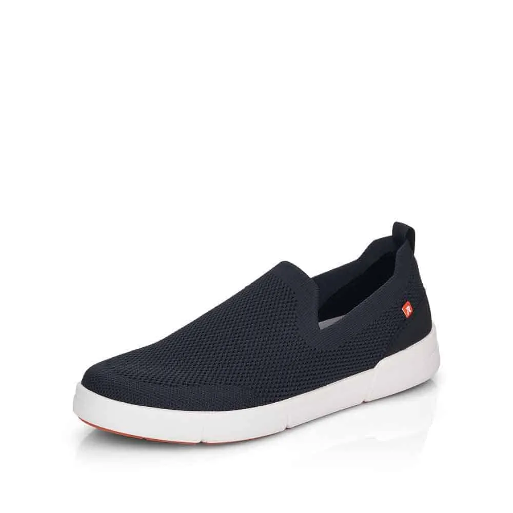 Rieker Shoes 07106-14 Navy Slip On