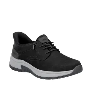 Rieker Shoes 11050-00 Black Bungee Slip Ons