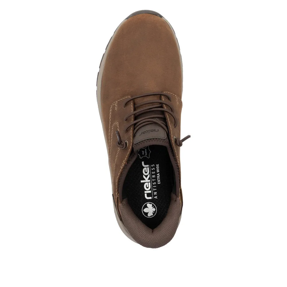 Rieker Shoes 11050-22 Brown Bungee Slip Ons