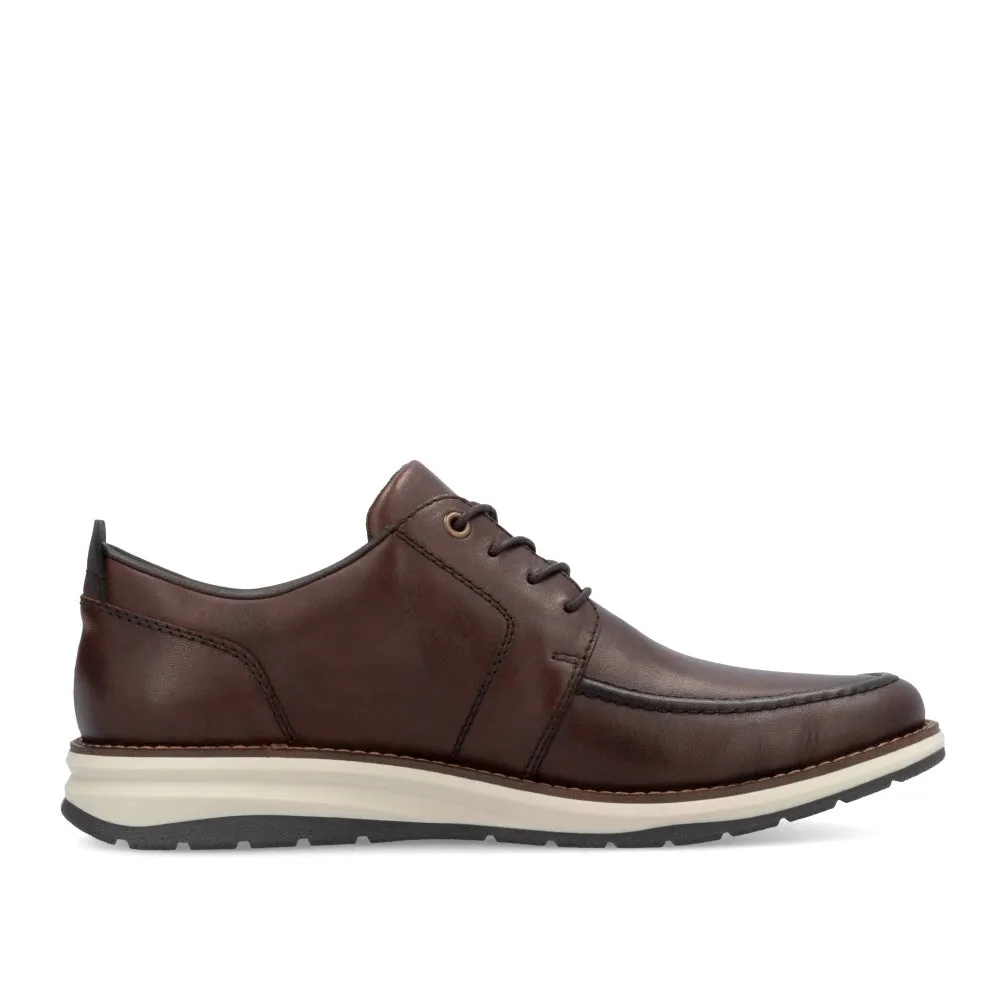 Rieker Shoes 14704-25 Lace Up Dark Brown