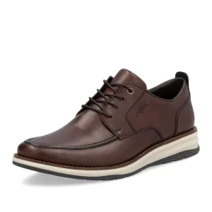 Rieker Shoes 14704-25 Lace Up Dark Brown