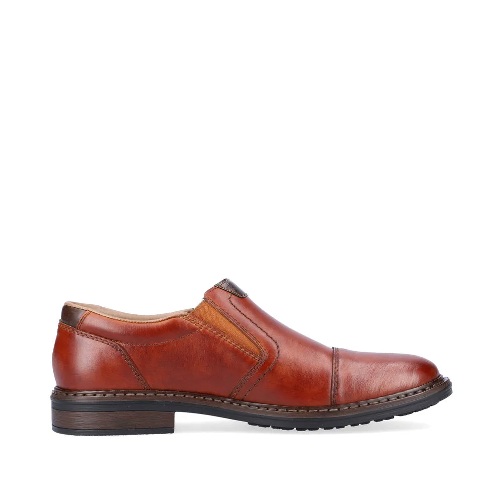 Rieker Shoes 17659-23 Slip On Dress Toffee