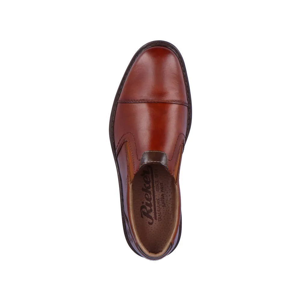 Rieker Shoes 17659-23 Slip On Dress Toffee