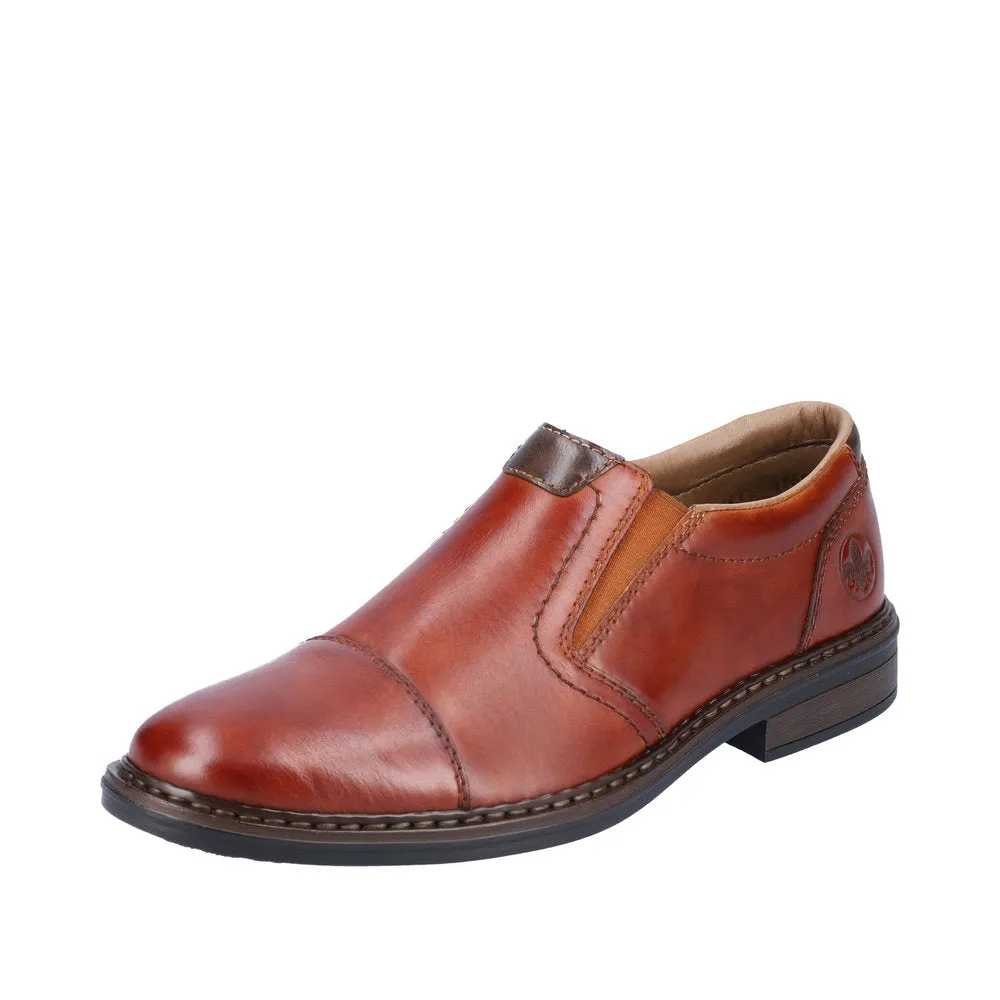 Rieker Shoes 17659-23 Slip On Dress Toffee