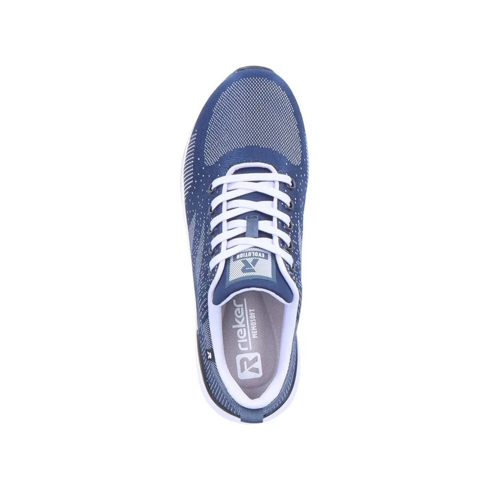 Rieker Shoes 40106-12 Blue Lace