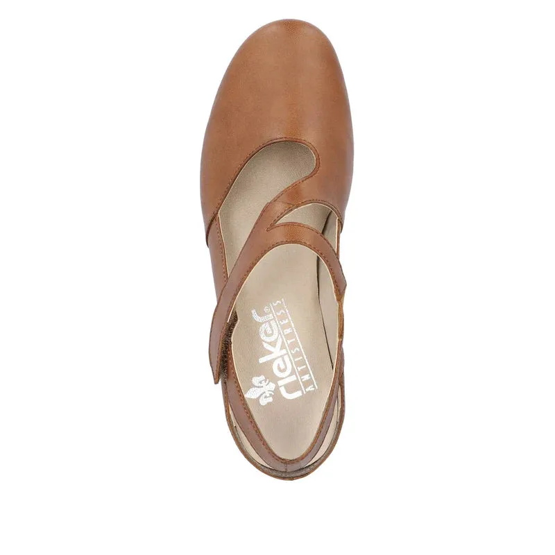 Rieker Shoes 41779-25 Brown Pump