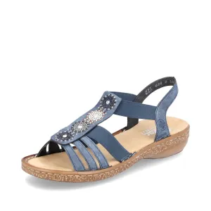 Rieker Shoes 628G9-16 Blue