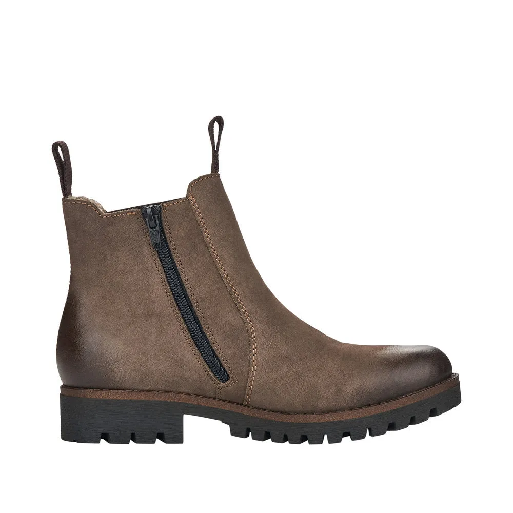 Rieker Shoes 78578-25 Sarajevo Mud Chelsea