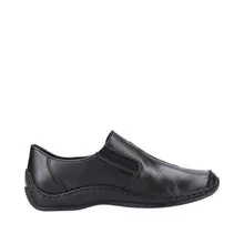 Rieker Shoes L1751-00 Black Slip on