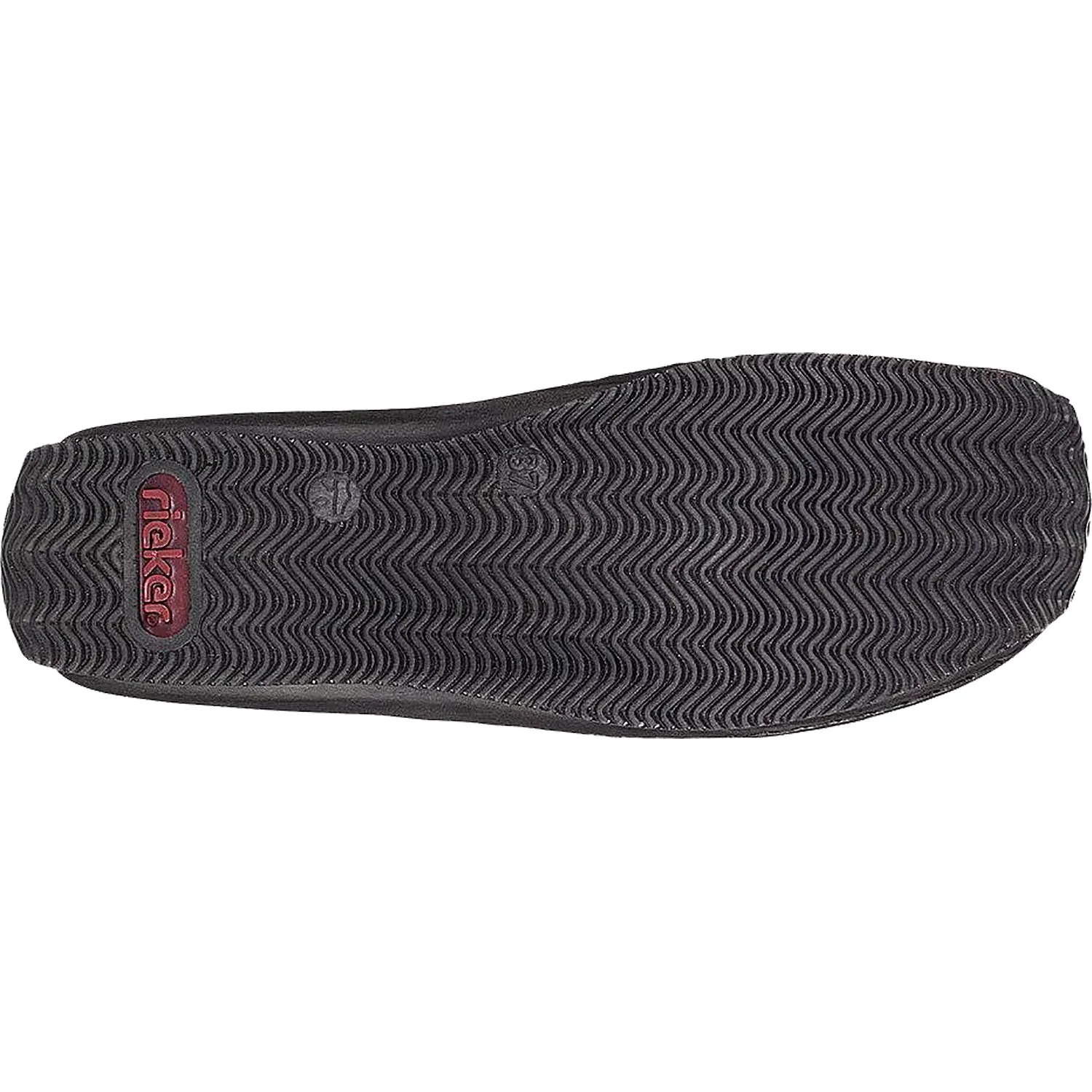 Rieker Shoes L1751-00 Black Slip on