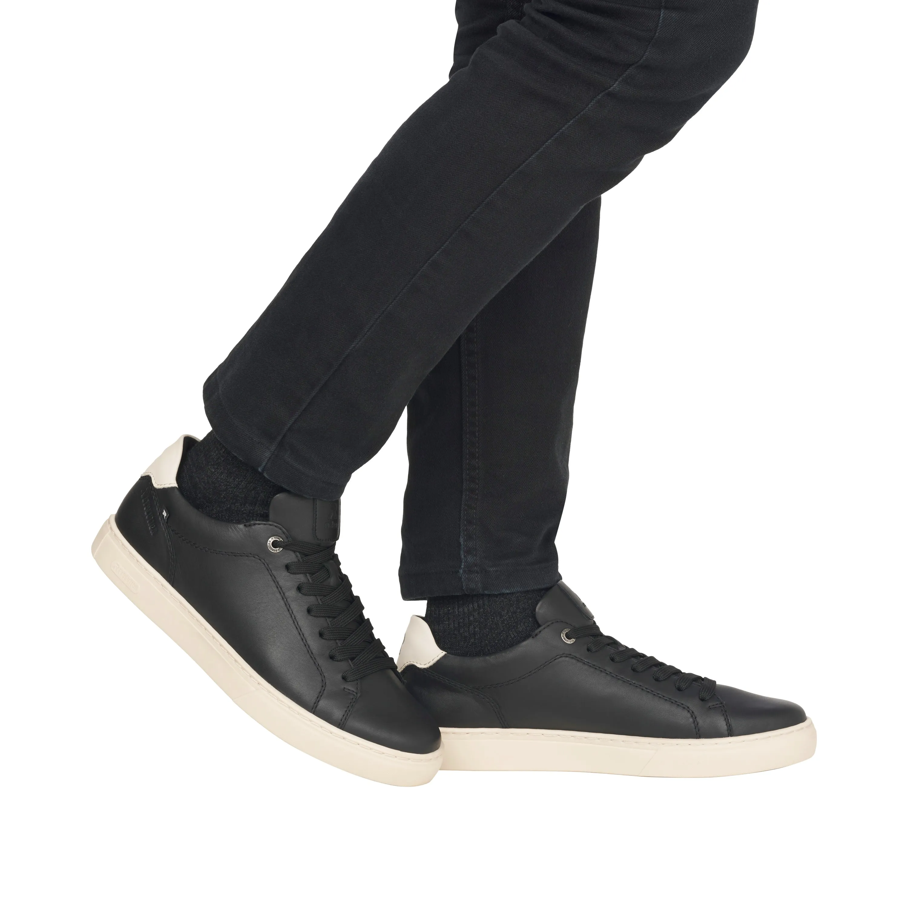 Rieker Shoes U0700-01 Black Lace Up Sneaker