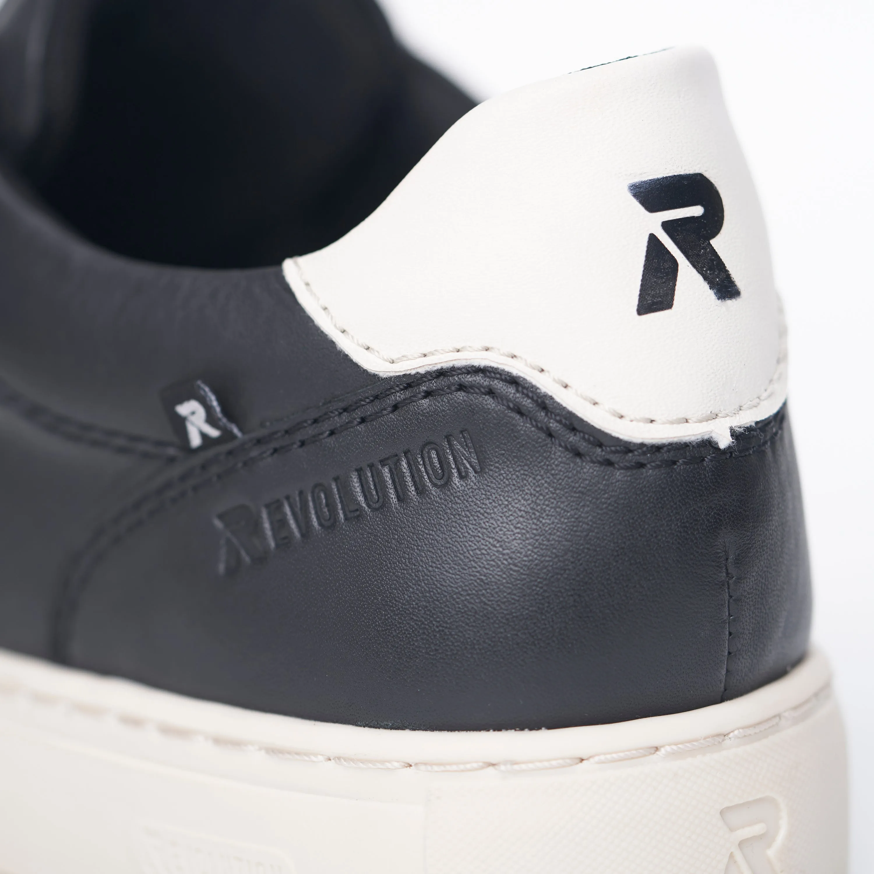 Rieker Shoes U0700-01 Black Lace Up Sneaker