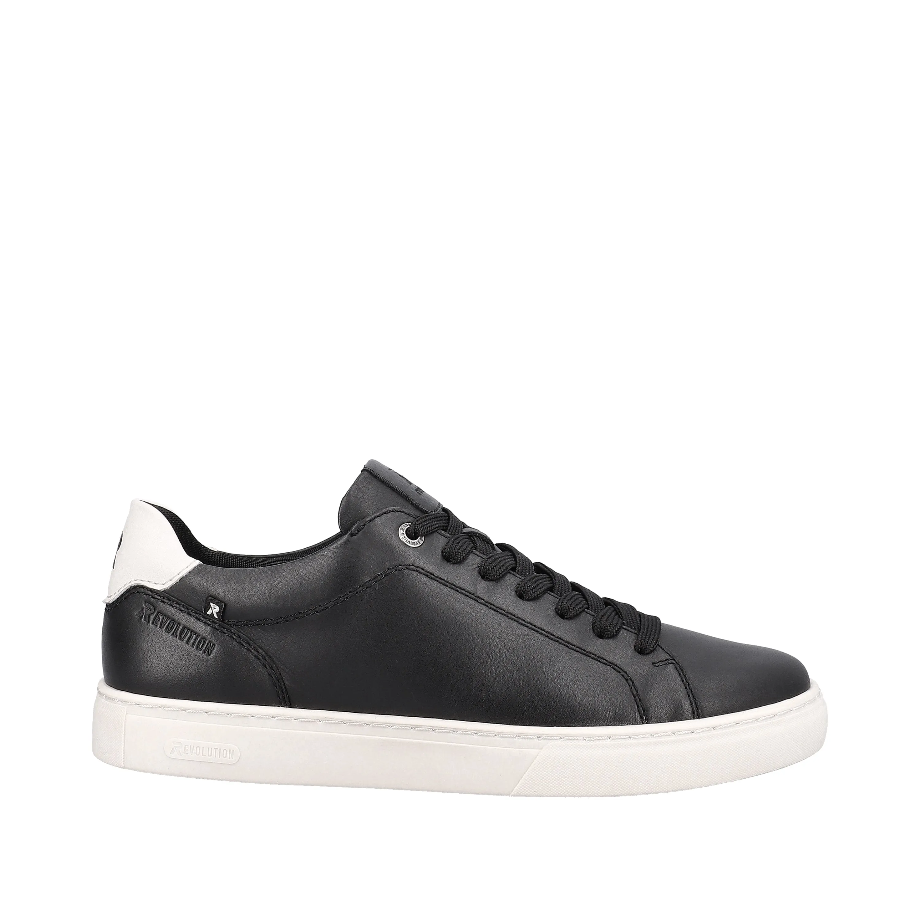 Rieker Shoes U0700-01 Black Lace Up Sneaker