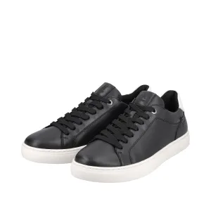 Rieker Shoes U0700-01 Black Lace Up Sneaker