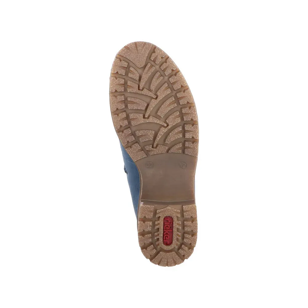 Rieker Shoes Y9131-15 Blue Graphite Cuff RTex