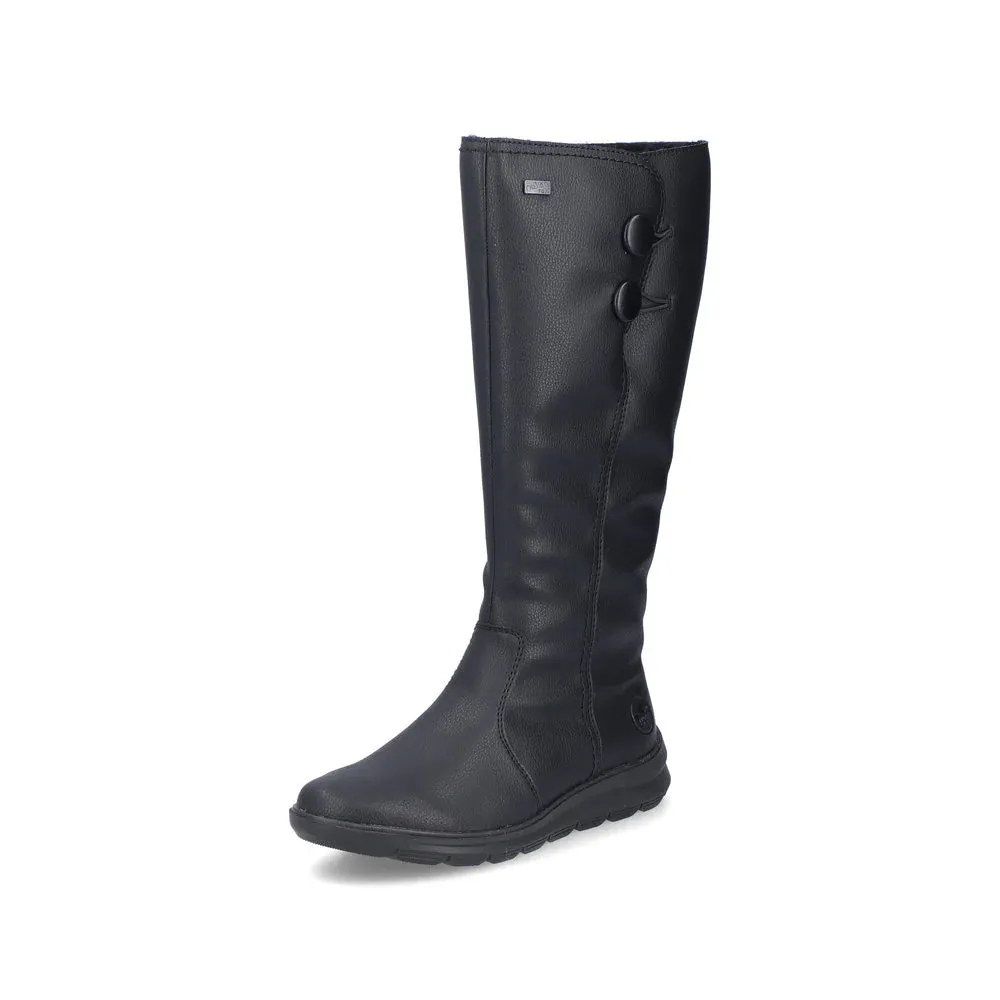 Rieker Shoes Z0090-00 Black Tall RTex