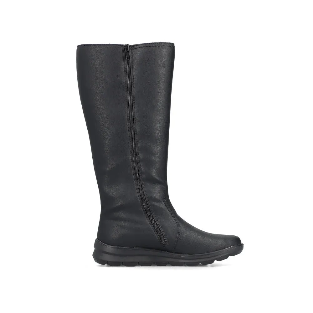 Rieker Shoes Z0090-00 Black Tall RTex