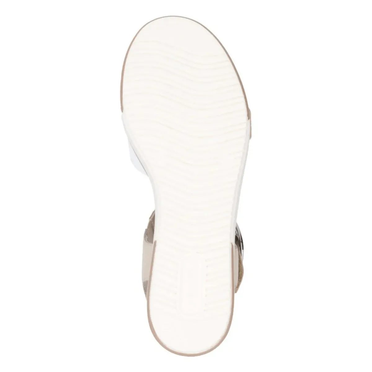 Rieker Women's D1P54-80 Sabine White/Pearl Leather Rieker Shoes
