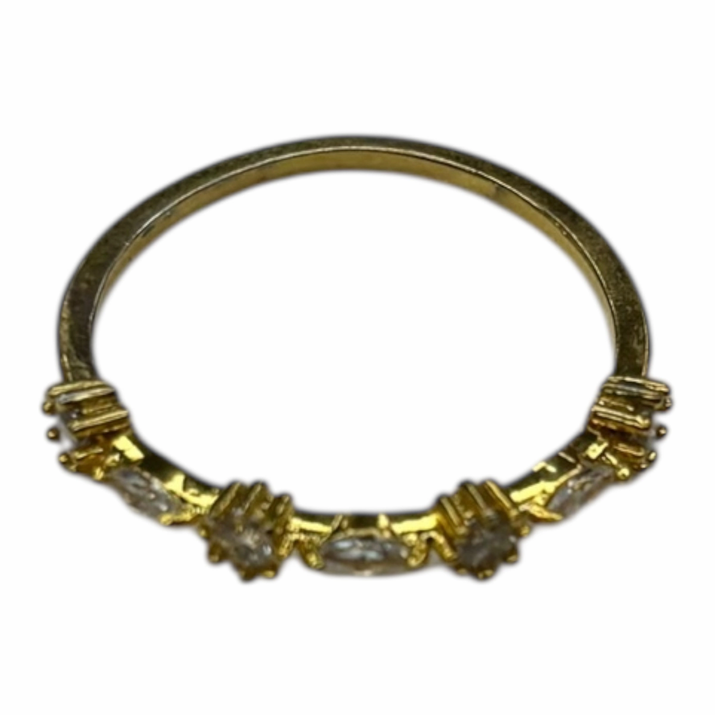 Ring Band By Clothes Mentor In Gold