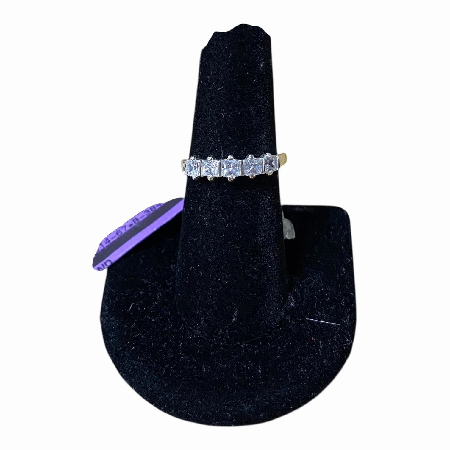 Ring Band In Silver, Size:8