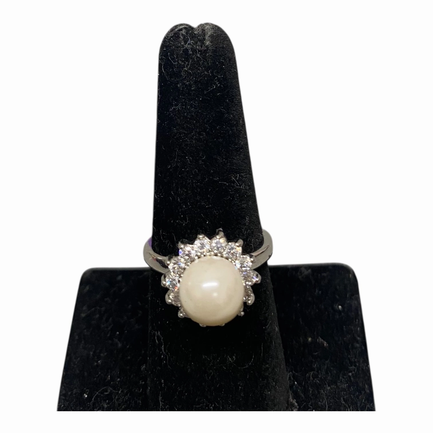 Ring Other  In Silver & White