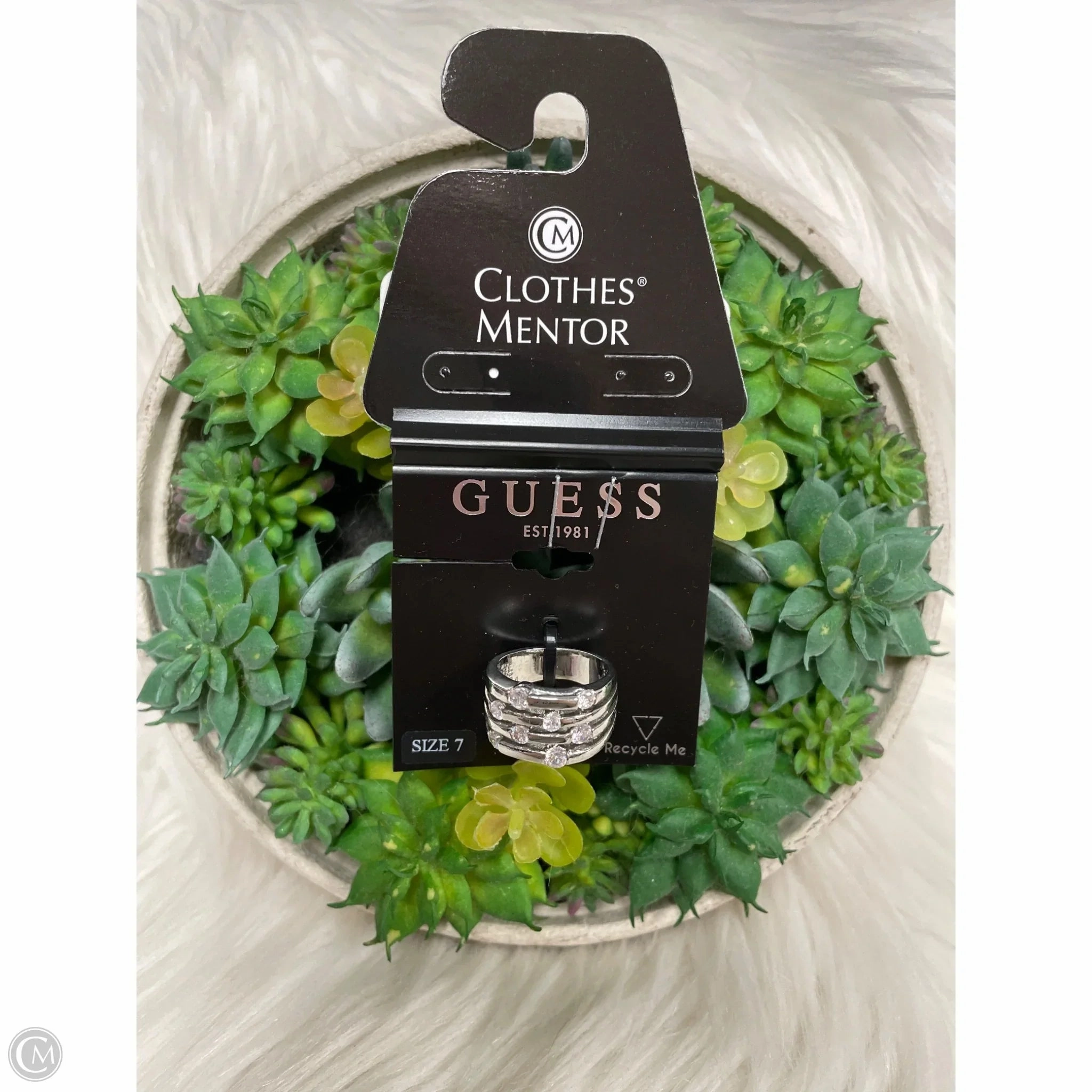 Ring Stackable By Guess, Size: 6.5