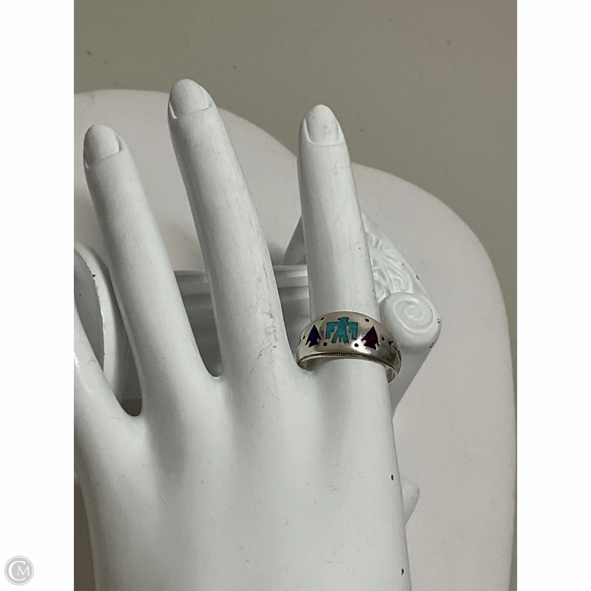 Ring Sterling Silver By Cmb, Size: 10