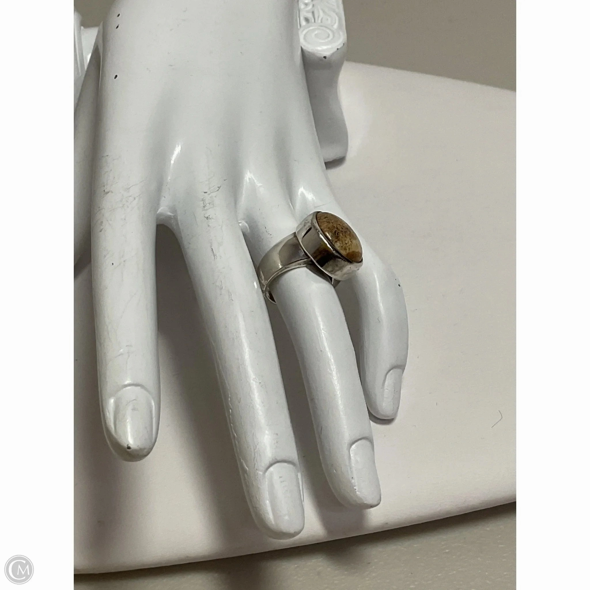 Ring Sterling Silver By Cmb, Size: 5