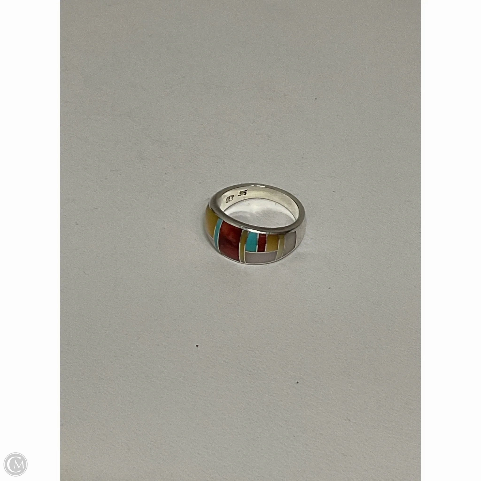 Ring Sterling Silver By Cmb, Size: 6