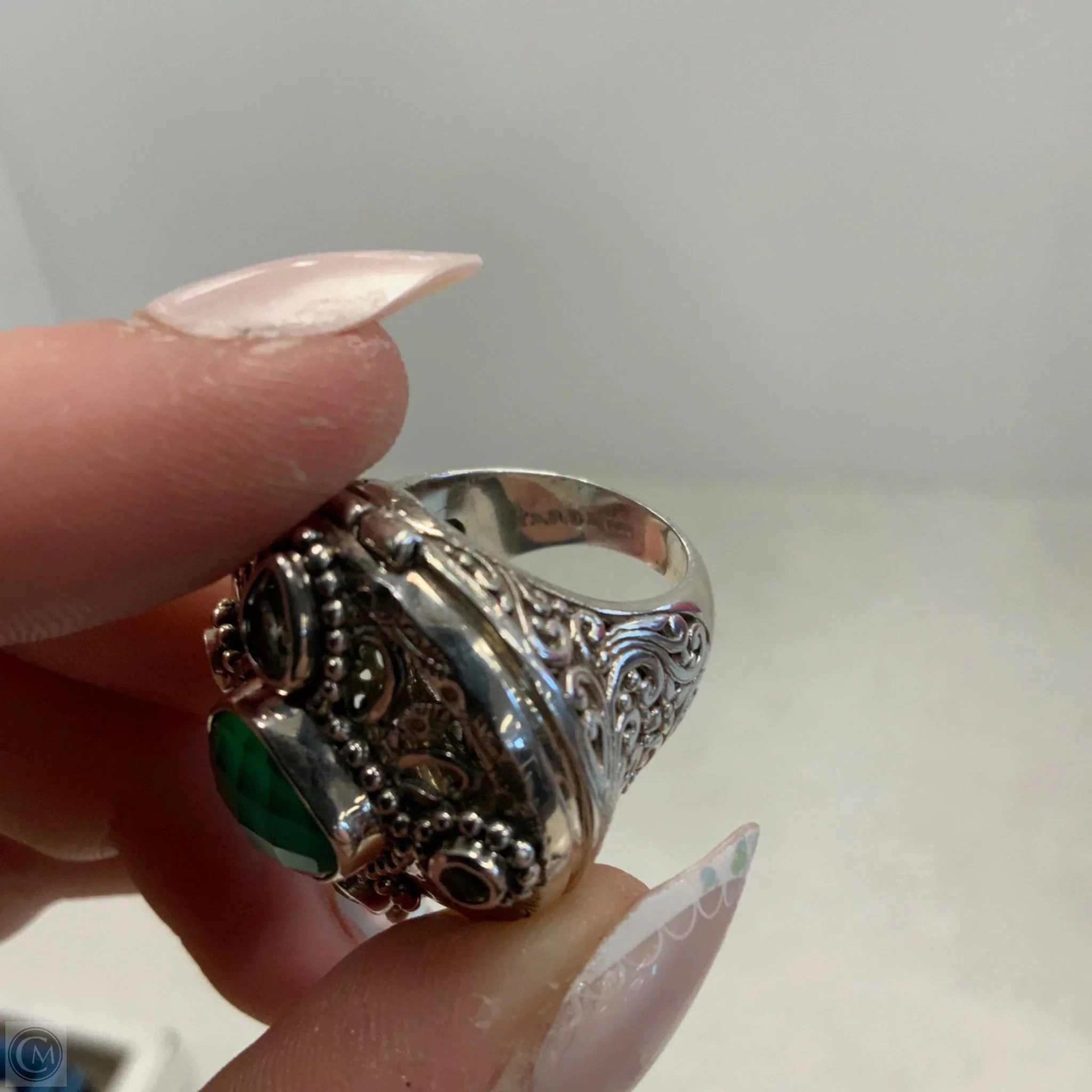 Ring Sterling Silver By Sarda, Size: 5