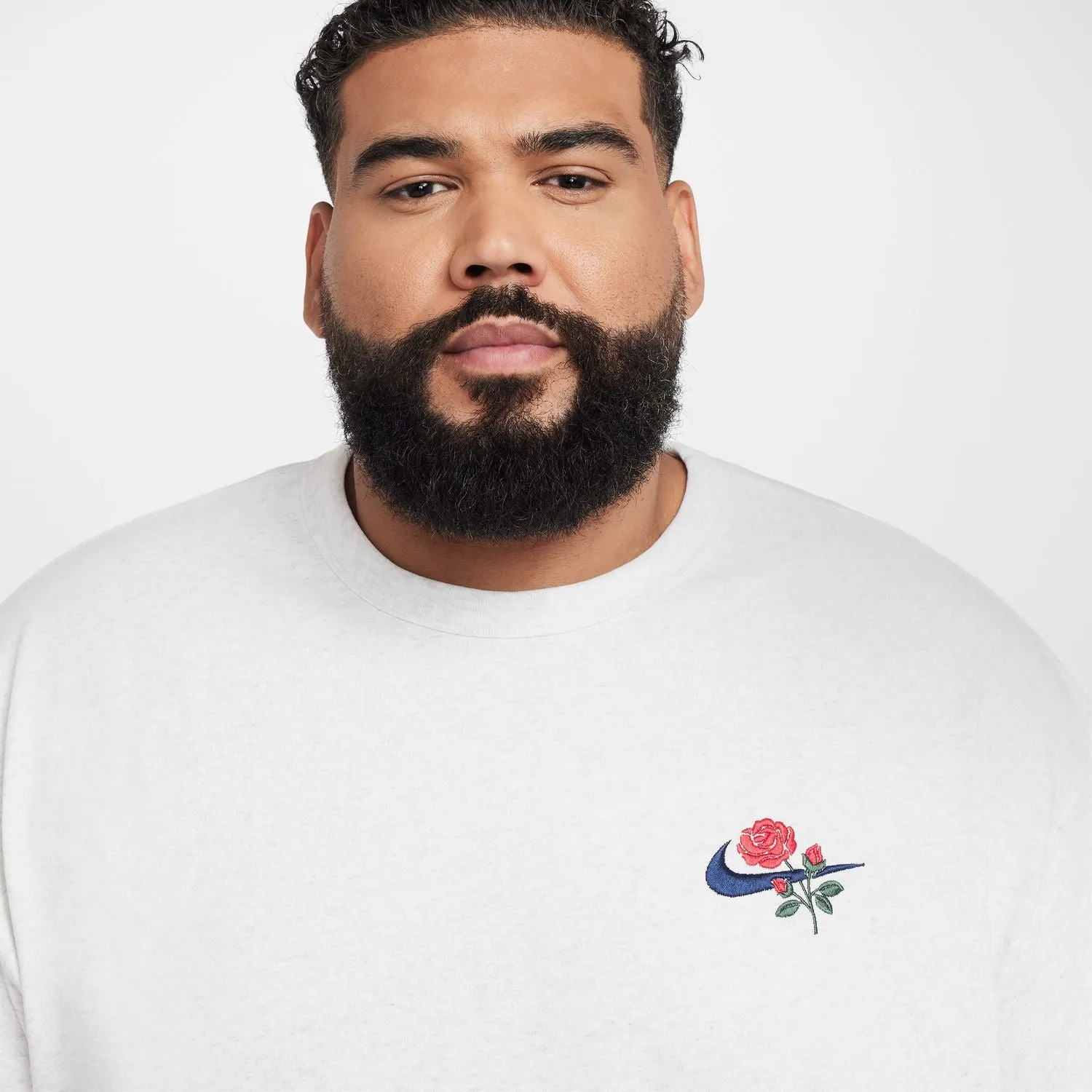 Rose Embroidered Heavyweight Tee - Mens Clothing_Nike