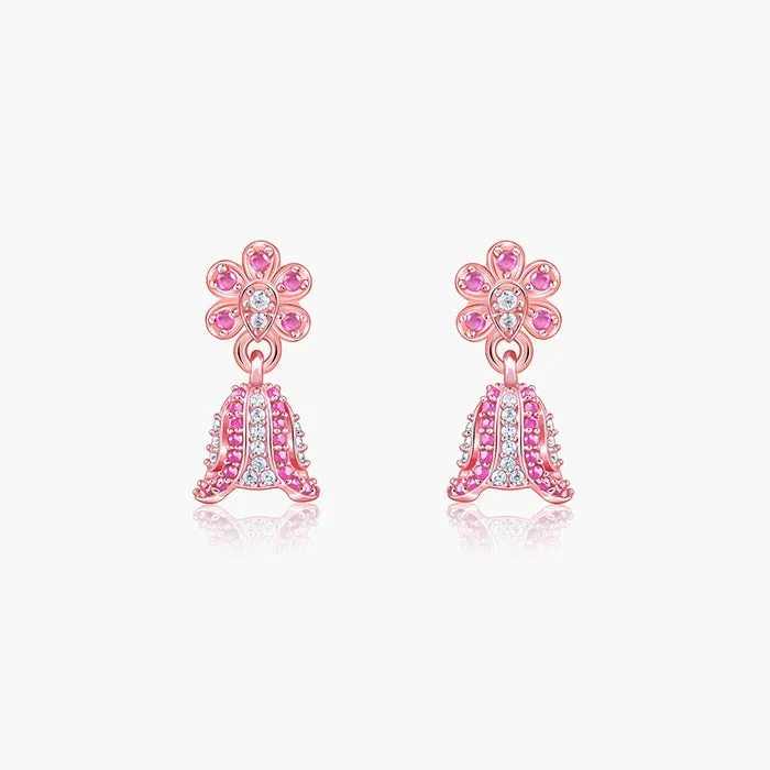 Rose Gold Kalinga Jhumki