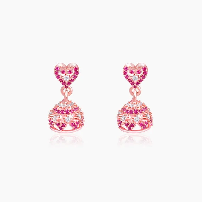 Rose Gold Kalpi Jhumki