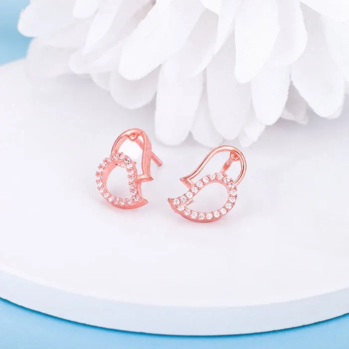 Rose Gold Mango Magic Earrings